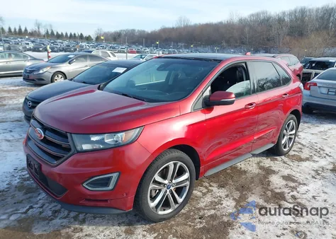 2015 Ford Edge Sport z USA, uszkodzony, nr VIN 2FMTK4AP6FBB05574